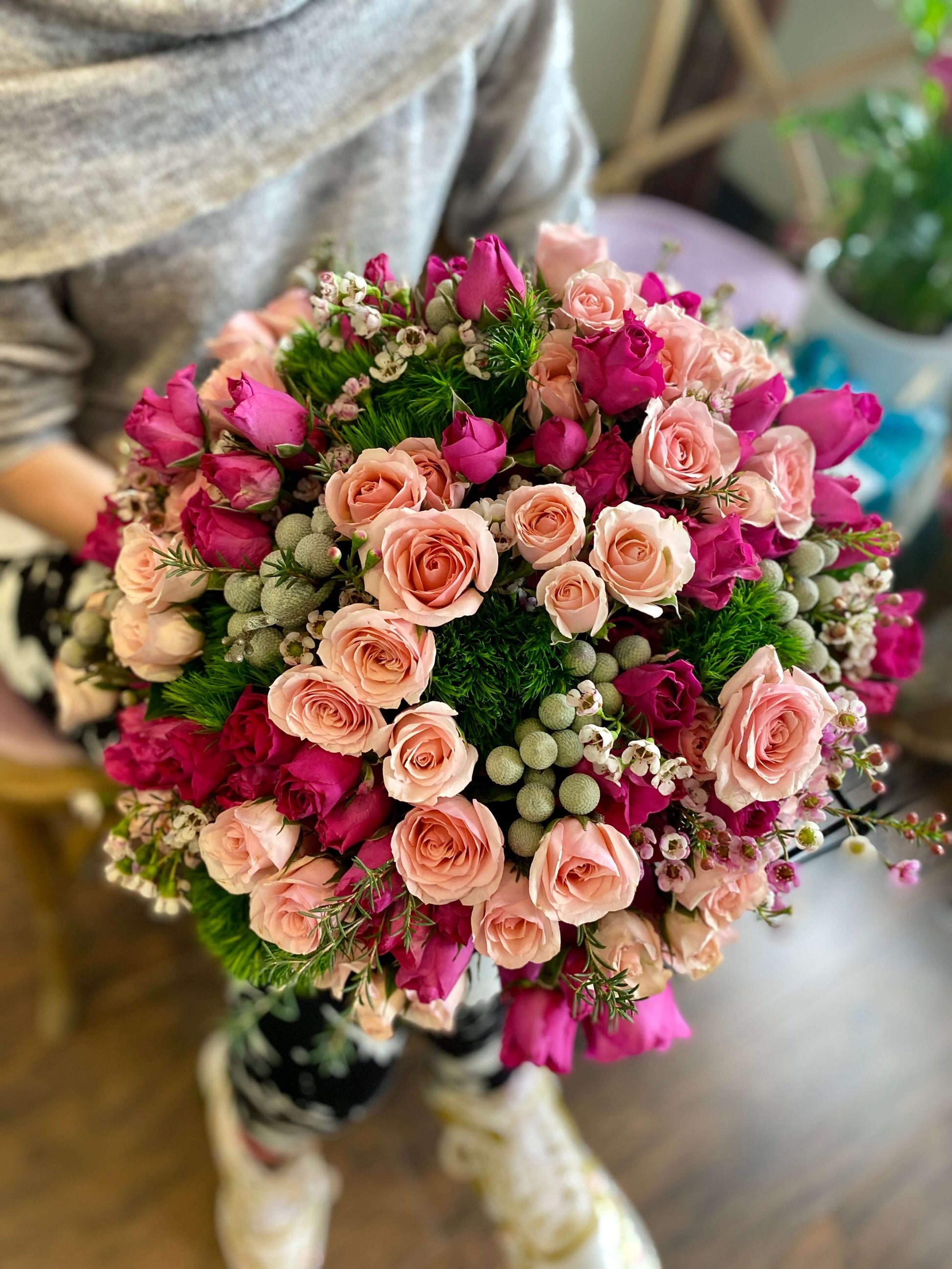 Pink Explosion Bouquet | Get Yours At Toy Florist Now! Pink Explosion Bouquet | Get Yours At Toy Florist Now!