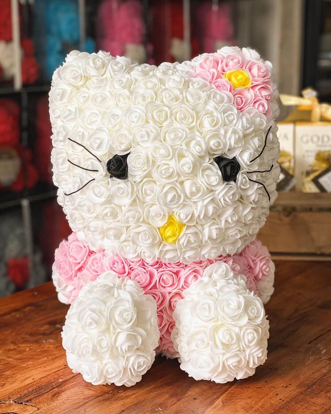 Hello Kitty Rose Bear | Vaughan Flower Shop | Hello Kitty Bouquet | Toy Florist Hello Kitty Rose Bear | Vaughan Flower Shop | Hello Kitty Bouquet | Toy Florist