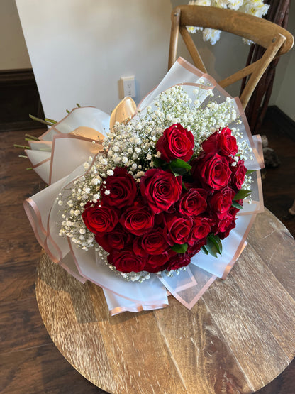 Red Passion (25 stem roses)