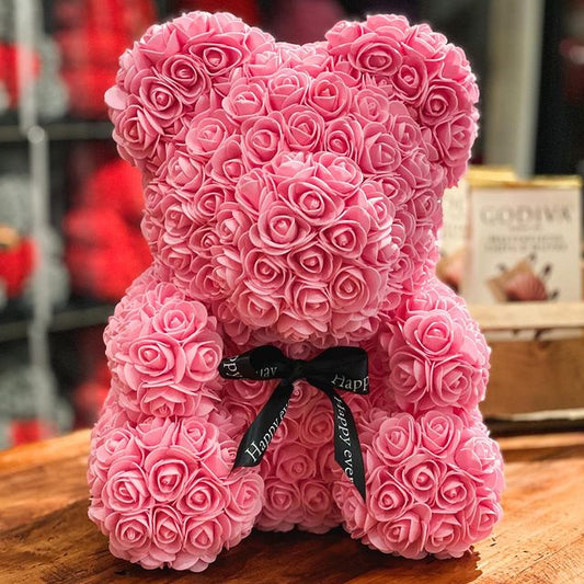 Rose Bear flower teddy bear - Toy Florist