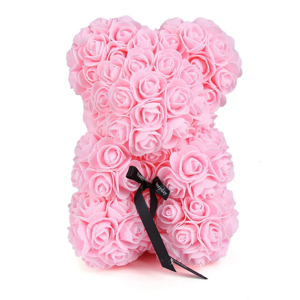 Rose Bear Flower Bear Rose teddy bear Toy Florist Toy Florist